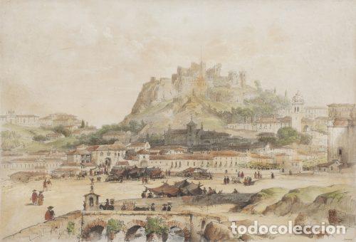Otros objetos de arte: Pintura - Vista de Leiria - Foto 1