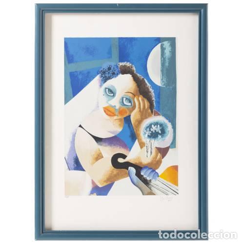 Andere Kunstgegenst&auml;nde: Serigraf&iacute;a - Roberto Chichorro (firmada)