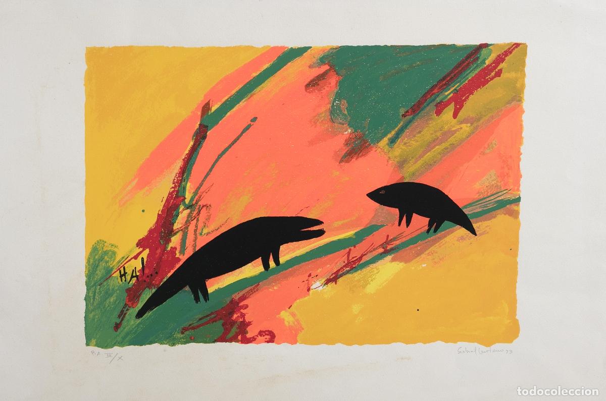 Andere Kunstgegenst&auml;nde: Serigraf&iacute;a - Sobral Centeno (firmada)