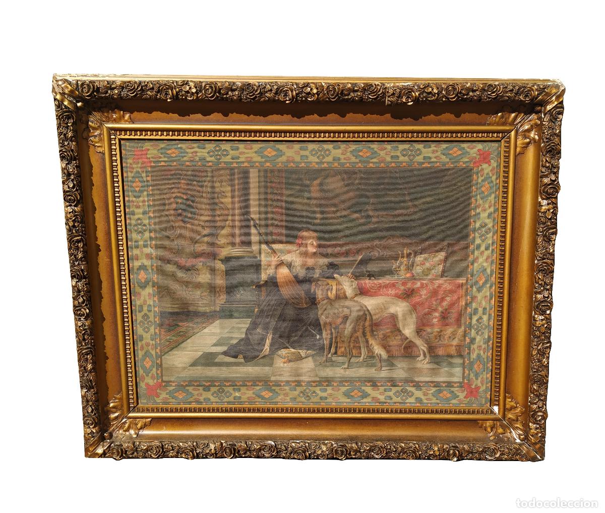 Art: Pintura - Escena musical