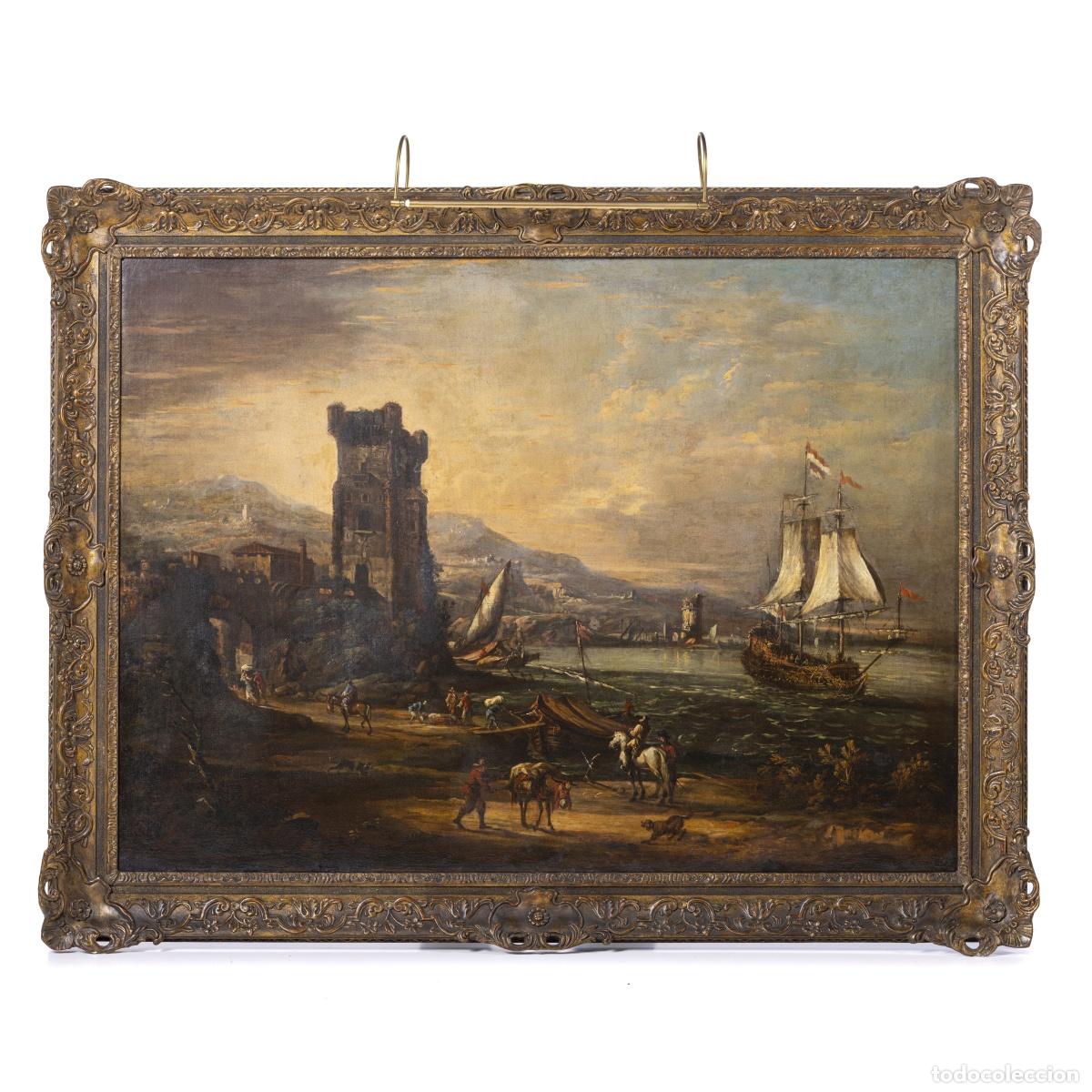 Otros Objetos de Arte: Pintura - C&iacute;rculo de Salvator Rosa - Siglo XVIII