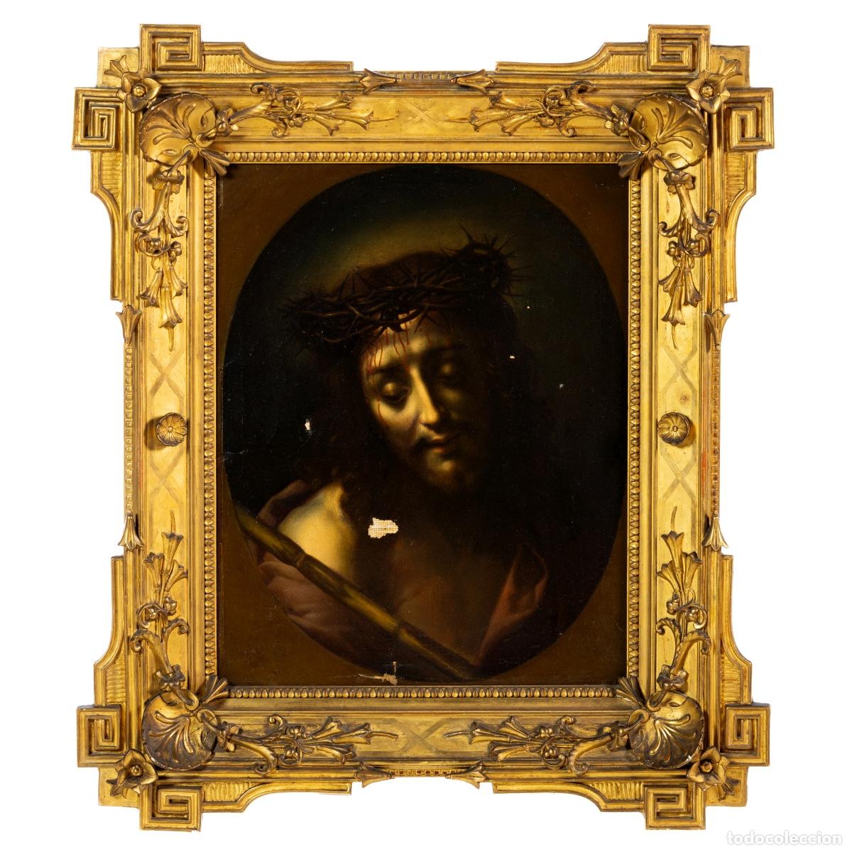 Andere Kunstgegenst&auml;nde: Pintura - 'Ecce Homo' - C&iacute;rculo de Carlo Dolci - Siglo XVII