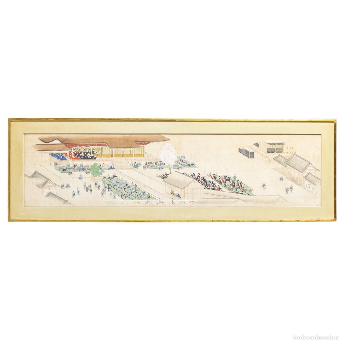 Andere Kunstgegenst&auml;nde: Pintura - Escuela japonesa - Siglo XIX