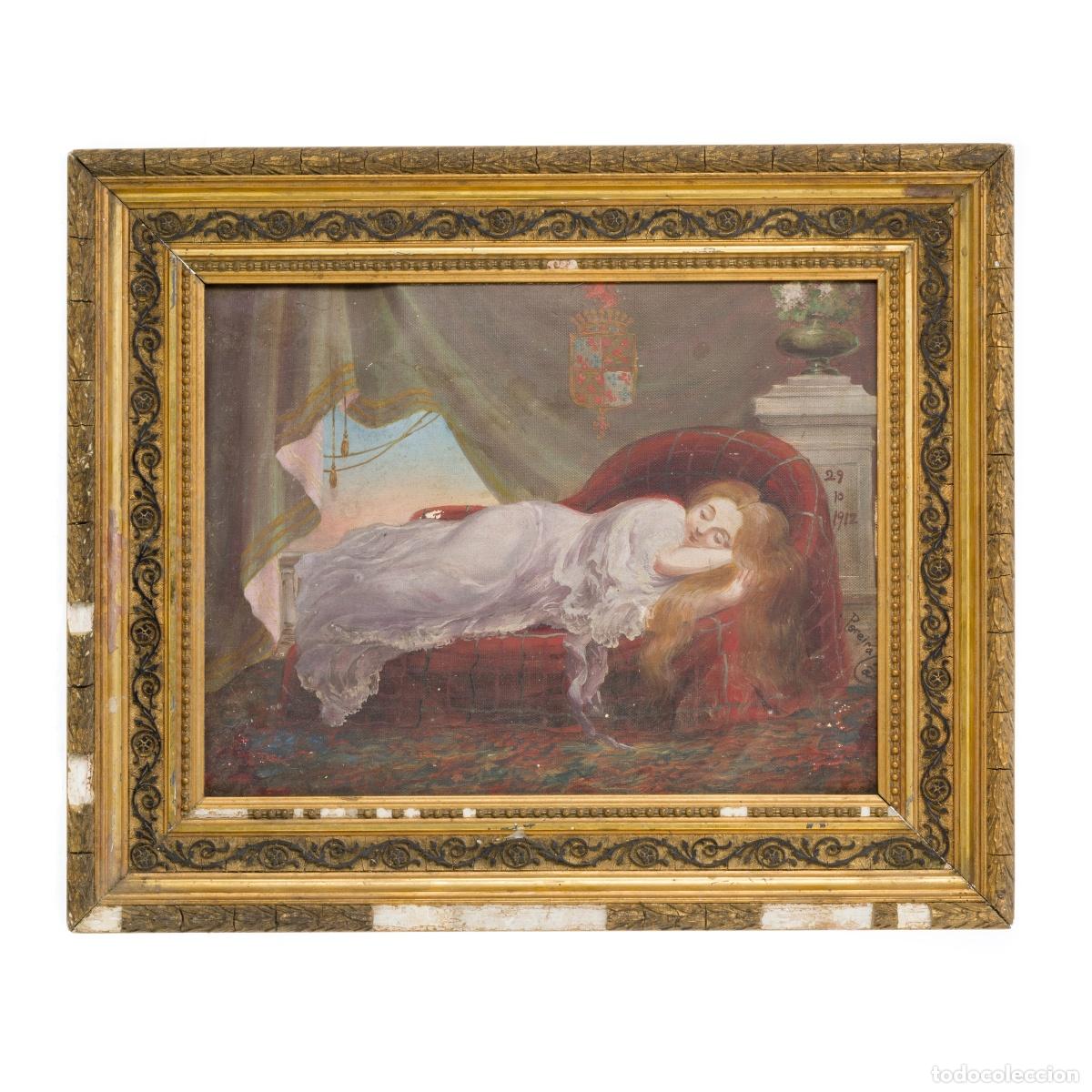 Other art objects: Pintura - Jos&eacute; Maria Pereira C&atilde;o - &Oacute;leo sobre tabla (firmado)