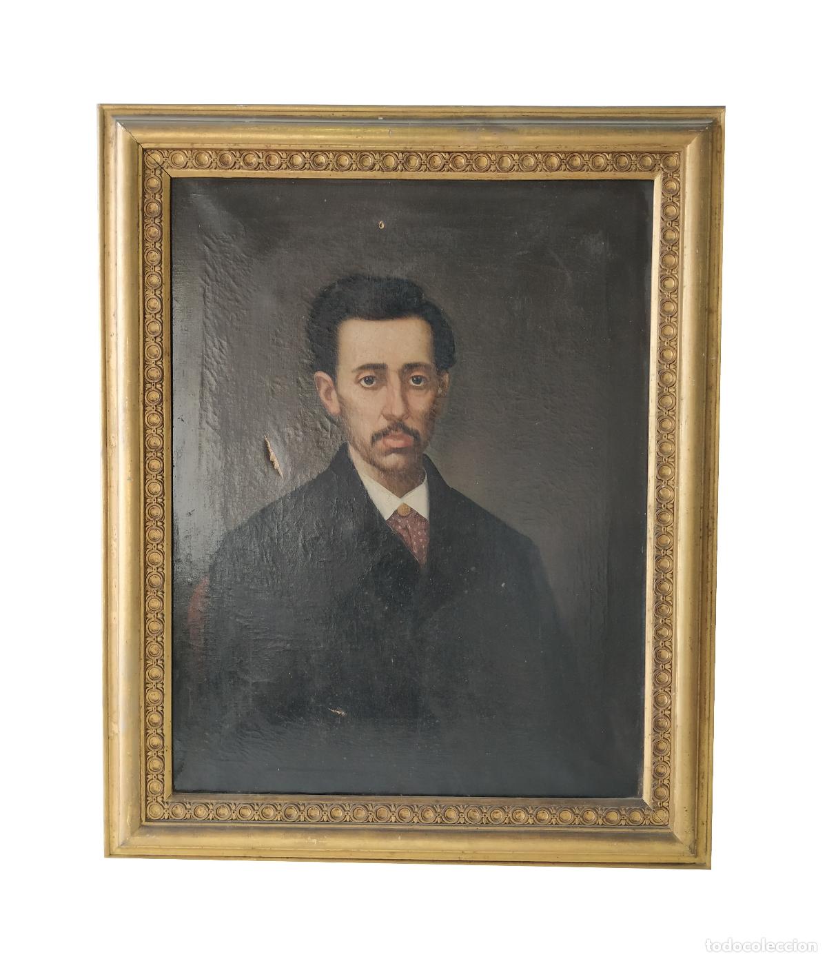 Art: Pintura - Retrato de un caballero - Siglo XIX