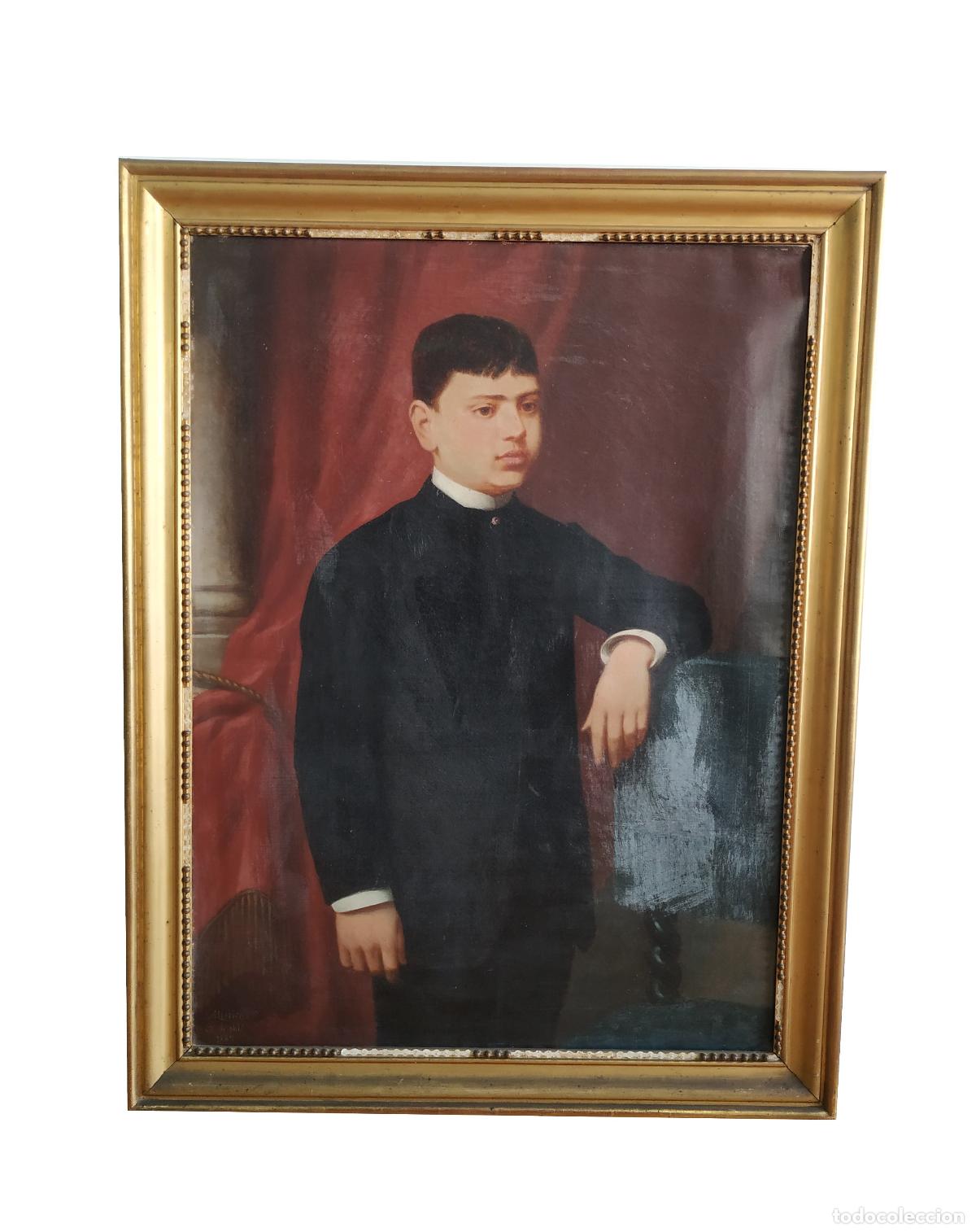 Arte: Pintura - Retrato de un ni&ntilde;o