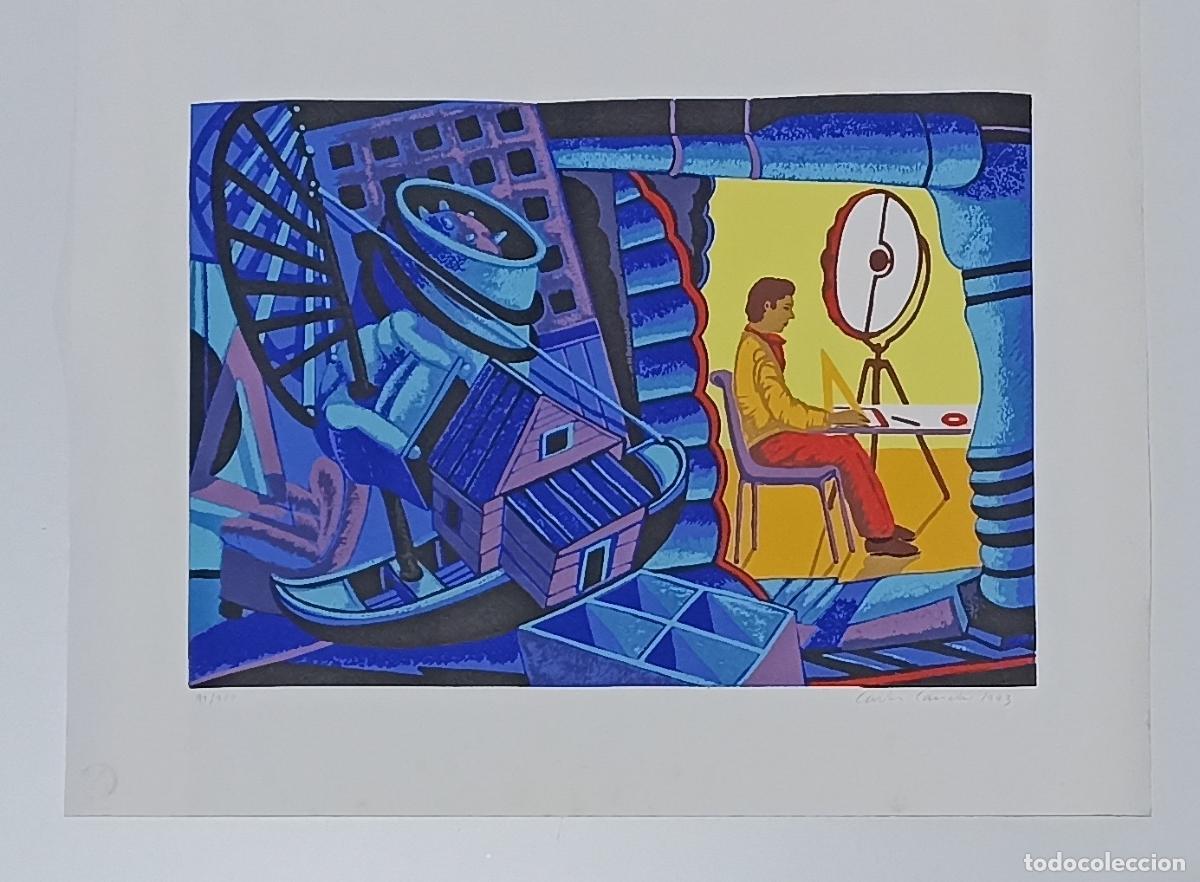 Art: Serigraf&iacute;a - Carlos Carreiro (firmado)
