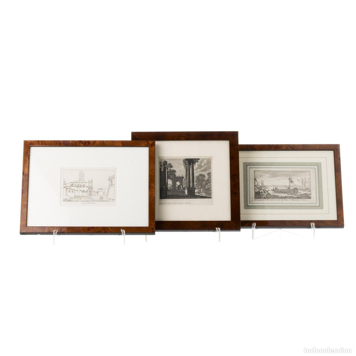 Andere Kunstgegenst&auml;nde: Tres grabados italianos