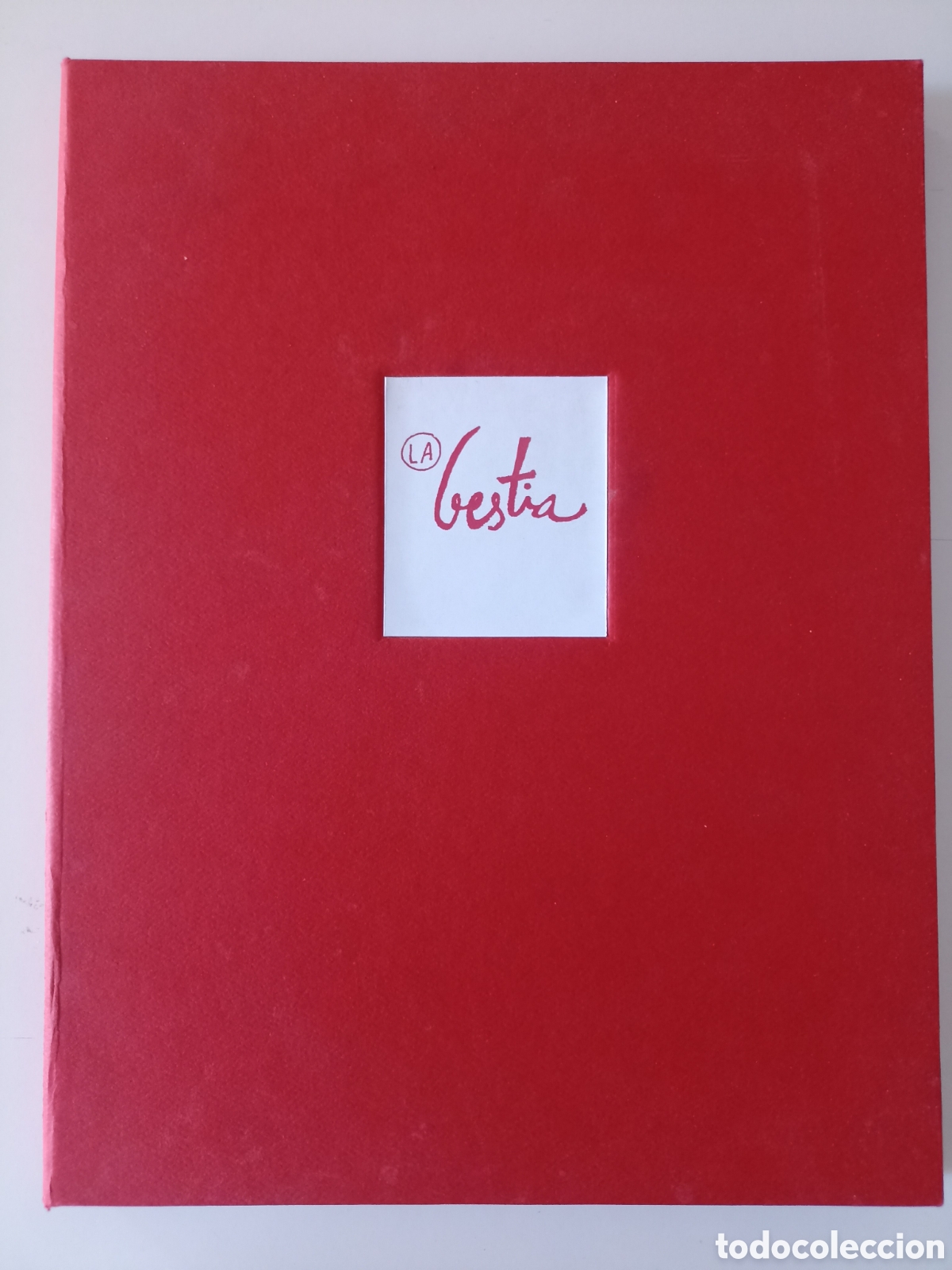 Otros Objetos de Arte: Abril Castillo - Carpeta con 6 l&aacute;minas &rdquo;La bestia&rdquo; (M&eacute;xico 2012) Edici&oacute;n 1 de 5 ejemplares