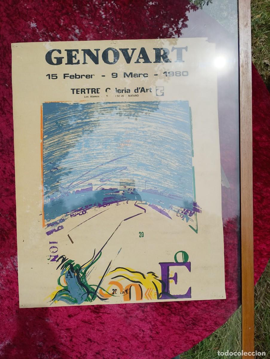 Otros Objetos de Arte: GENOVART, Teatro y Galer&iacute;a de Arte, Matar&oacute; (c/Los &Aacute;lamos) de la presentaci&oacute;n de 1980 -unos 40x60cms.