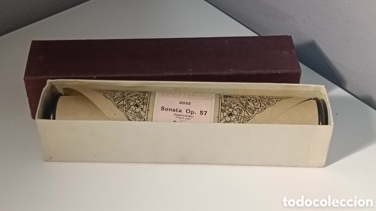 Otros objetos de arte: Rollo Pianola Antiguo - Foto 3