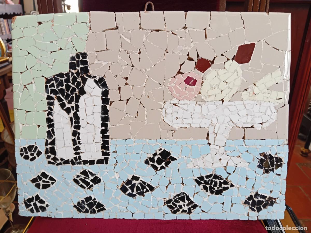 Otros Objetos de Arte: Mosaico, la Anunciaci&oacute;n por el Arc&aacute;ngel San Gabriel