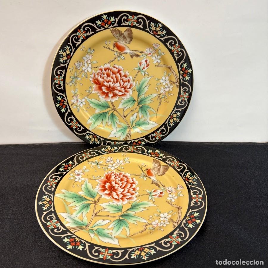 Otros objetos de arte: Pareja de Platos Decorativos - Foto 1