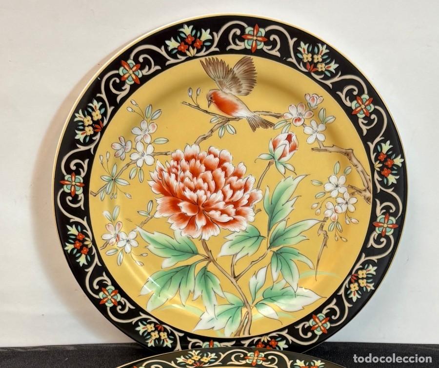 Otros objetos de arte: Pareja de Platos Decorativos - Foto 2