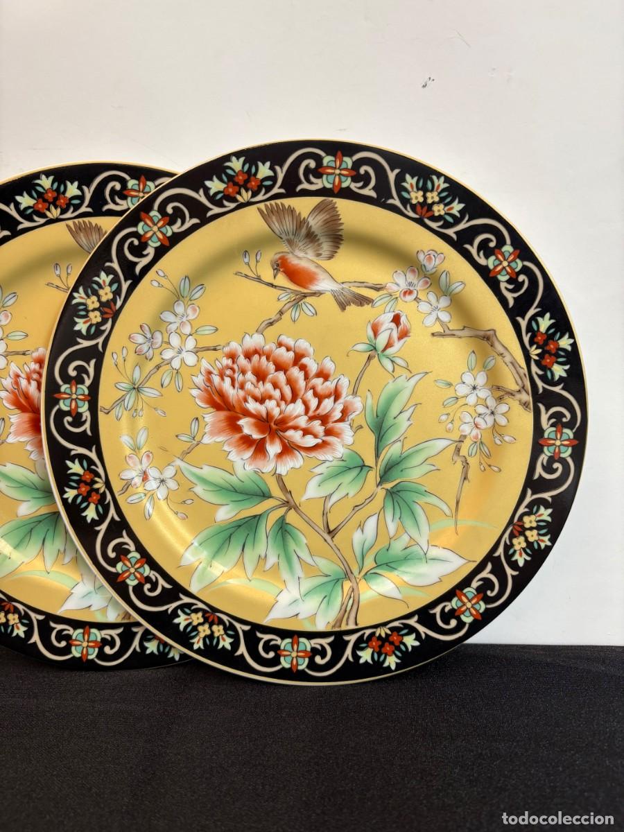 Otros objetos de arte: Pareja de Platos Decorativos - Foto 6
