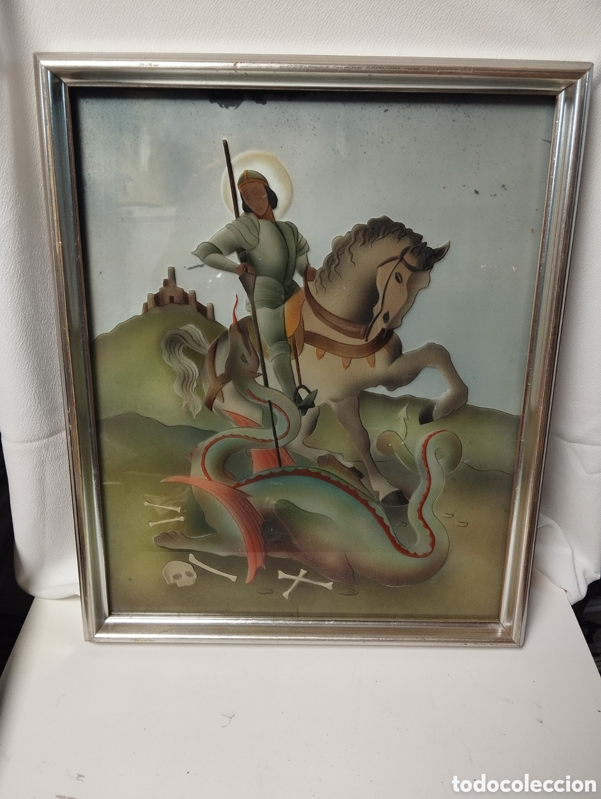 Arte: San jorge ,patr&oacute;n de Catalunya
