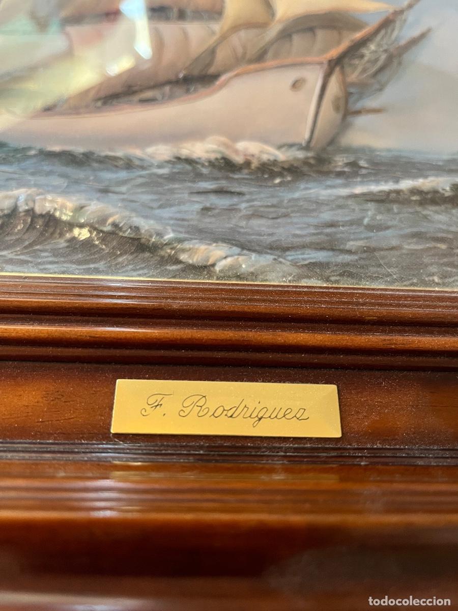 Otros objetos de arte: 2 cuadros 3D de F.Rodr&iacute;guez - Foto 4