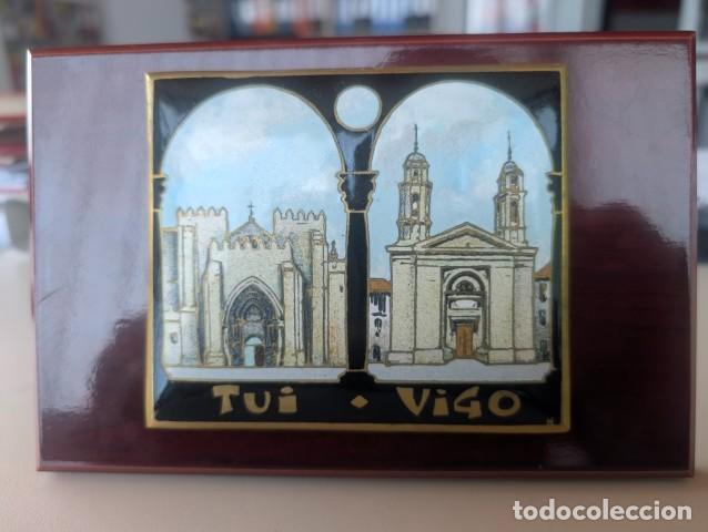 Arte: HERMANOS HERNANDEZ VIGO - CATEDRAL DE TUI Y CONCATEDRAL DE VIGO - ORIGINAL RARISIMA