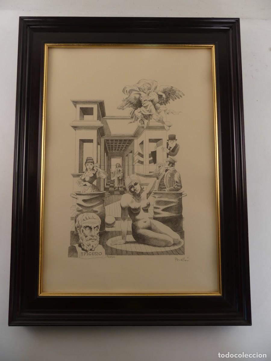 Otros Objetos de Arte: BONITO GRABADO O SIMILAR ENMARCADO