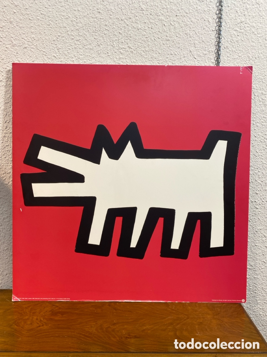 Otros Objetos de Arte: Keith Haring ( 1958-1990) Untitled, 1990 . Silkscreen with embossing