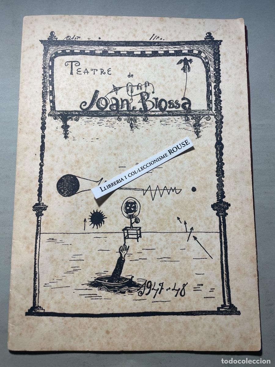 Otros Objetos de Arte: VANGUARDIAS / ARTISTICAS - DAU AL SET - N&ordm; OCTUBRE - NOVEMBRE 1952- TEATRE DE JOAN BROSSA 1947-48