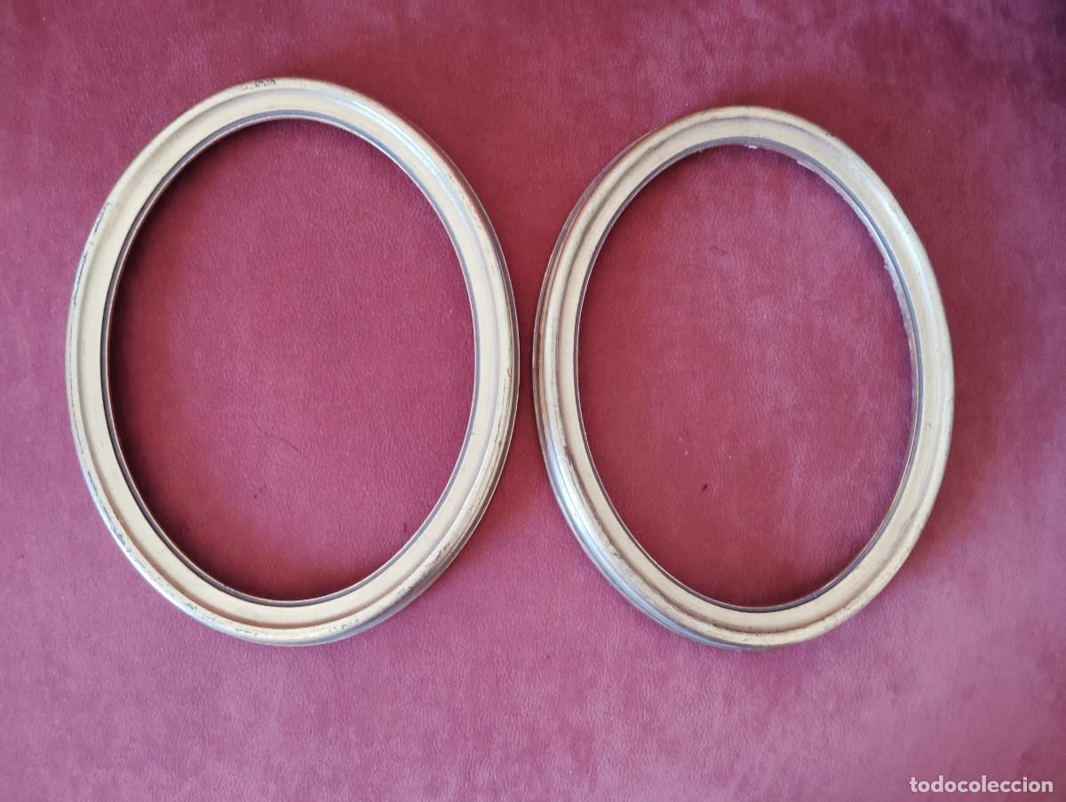Otros Objetos de Arte: 2 MARCOS DE MADERA DORADOS.EL ENVIO CERTIFICADO ESTA INCLUIDO