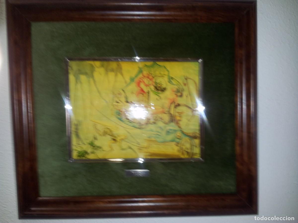 Otros objetos de arte: Esmaltes de Dal&iacute; con certificado de su fundaci&oacute;n - Foto 2