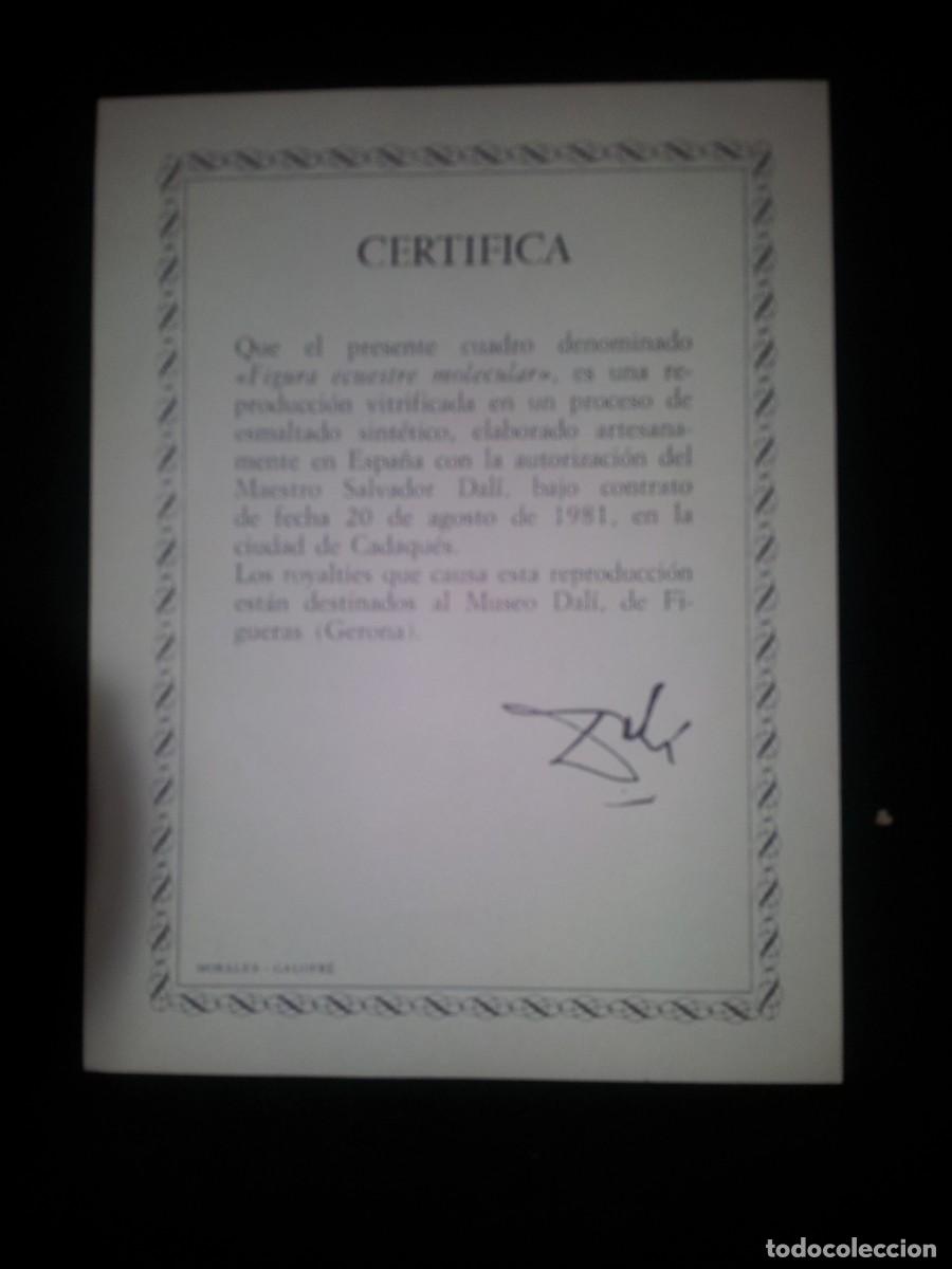 Otros objetos de arte: Esmaltes de Dal&iacute; con certificado de su fundaci&oacute;n - Foto 7