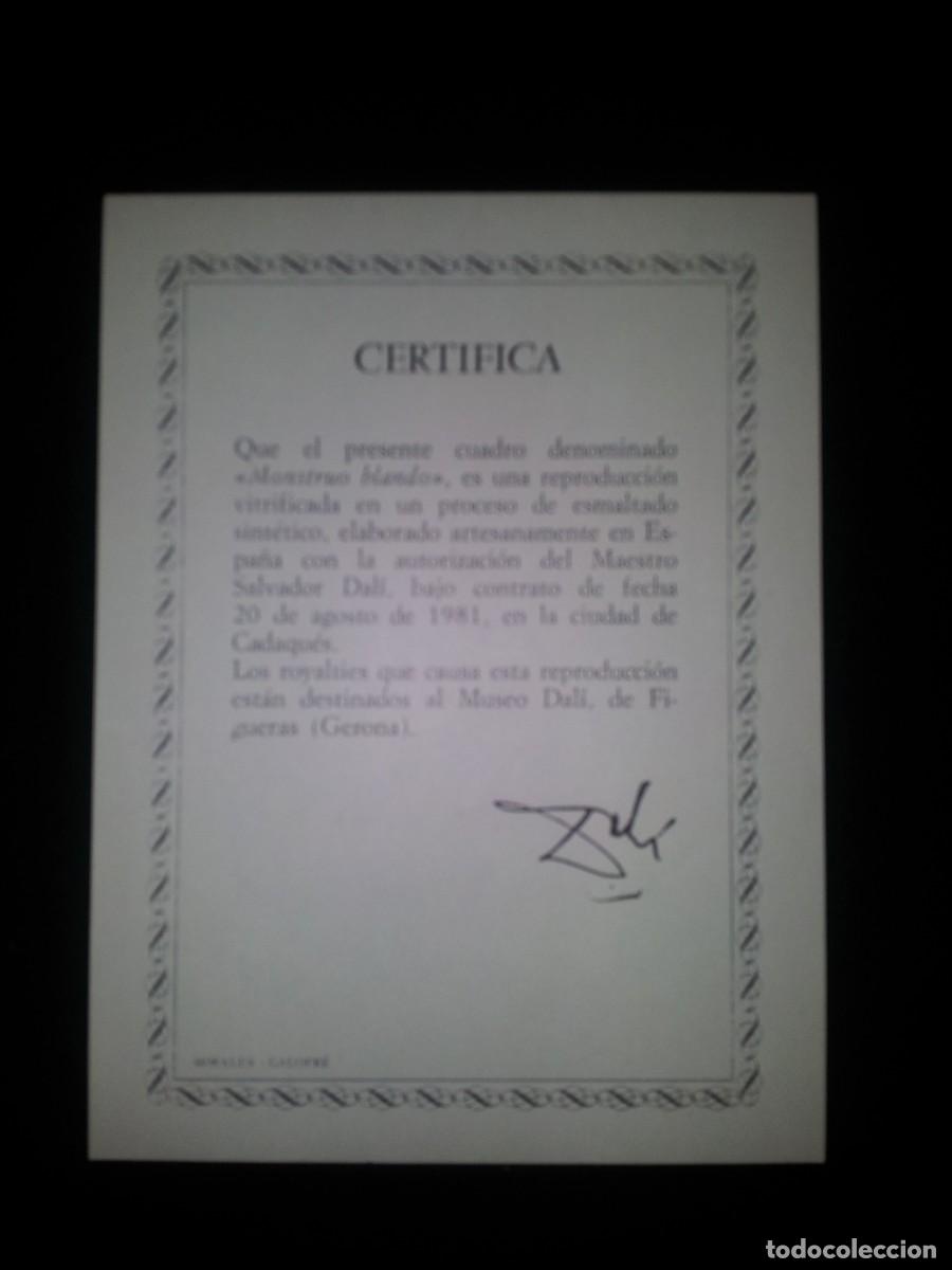 Otros objetos de arte: Esmaltes de Dal&iacute; con certificado de su fundaci&oacute;n - Foto 17