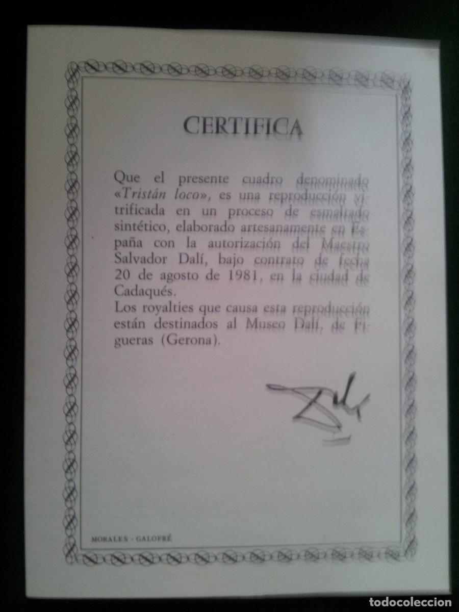 Otros objetos de arte: Esmaltes de Dal&iacute; con certificado de su fundaci&oacute;n - Foto 19