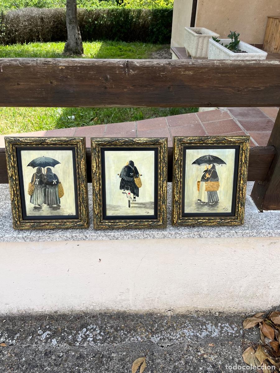 Otros objetos de arte: Pintura, costumbrista, Ancianas - Foto 1