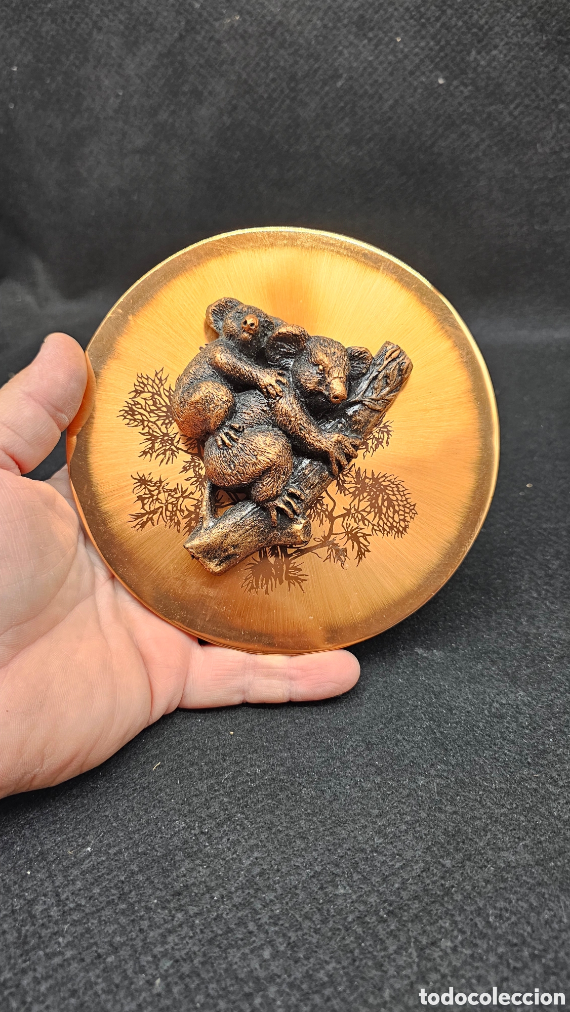 Arte: Decoraci&oacute;n en relieve de koala