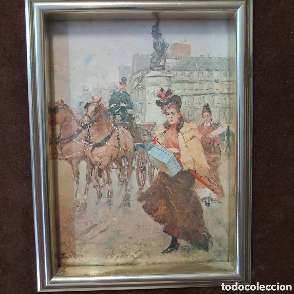 Otros objetos de arte: Juan Soler Puig, Se&ntilde;oritas en Paris - Foto 2