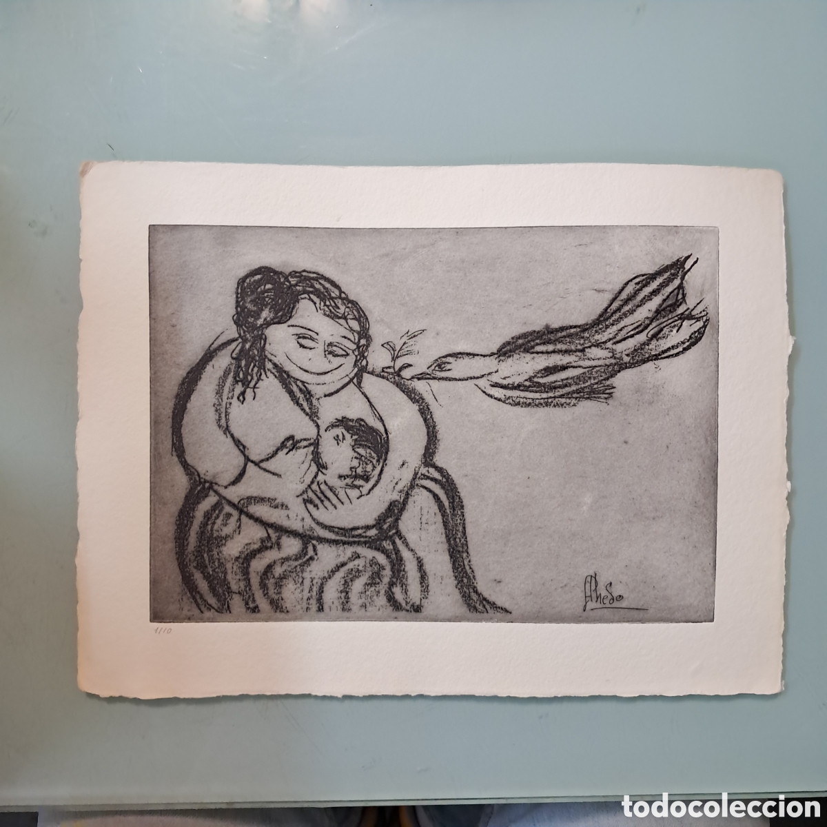 Otros Objetos de Arte: Grabado de Twresa Ahedo 1/10
