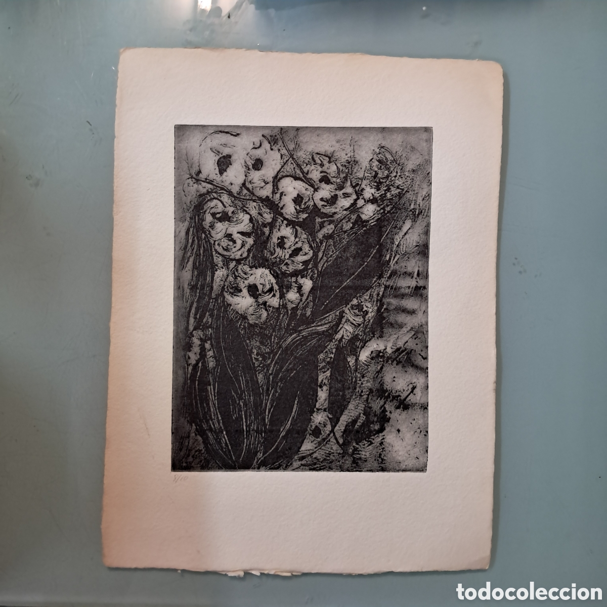 Otros Objetos de Arte: Grabado Teresa Ahedo, 8 /10