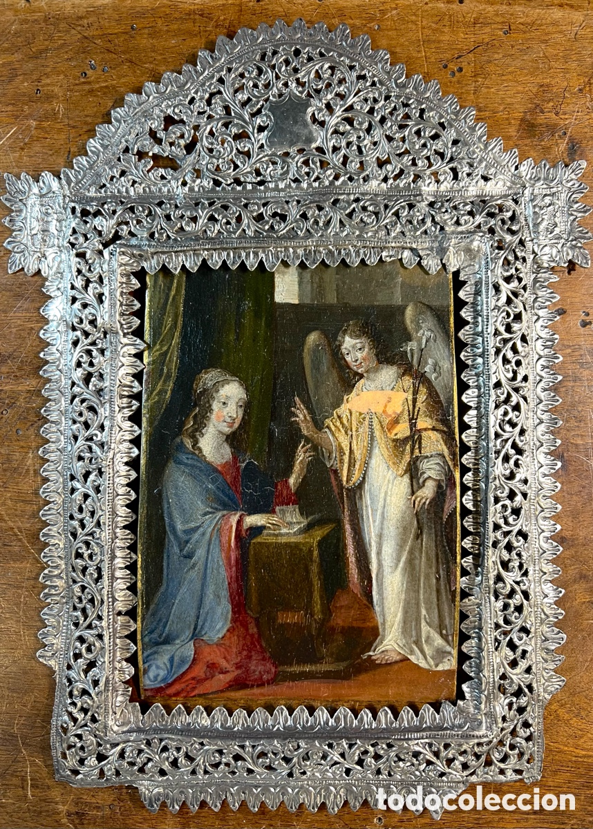 Otros Objetos de Arte: Marco de plata. Virreinato de Per&uacute;. S.XVIII