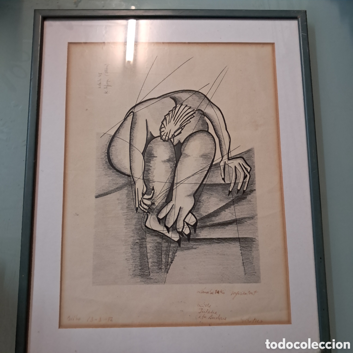 Otros Objetos de Arte: Obra gr&aacute;fica, litograf&iacute;a o serigrafia, autor ALDAZ; 48 X 40