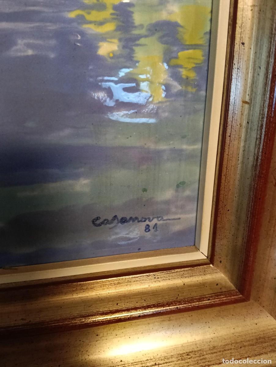 Otros objetos de arte: ESMALTADO PAISAJ&Iacute;STICO CASANOVA 1981 - Foto 4