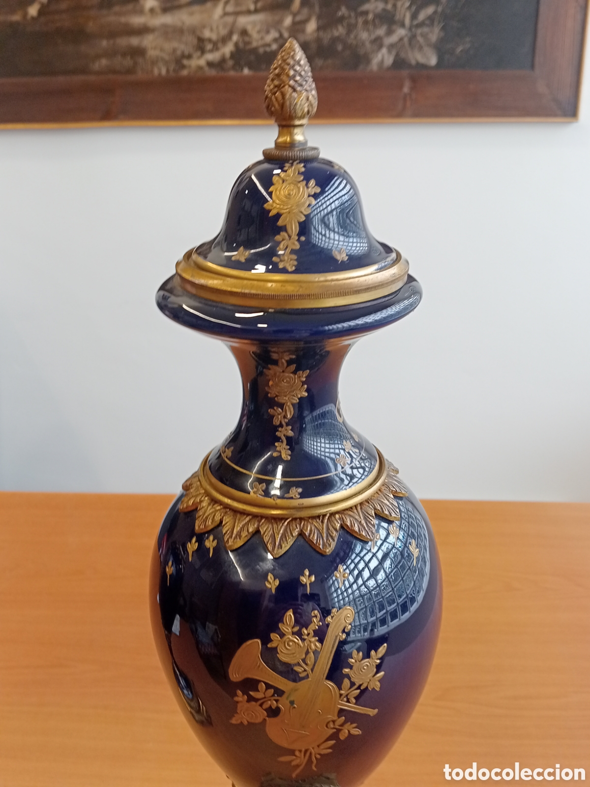 Otros objetos de arte: Jarrones tipo Sevres - Foto 5