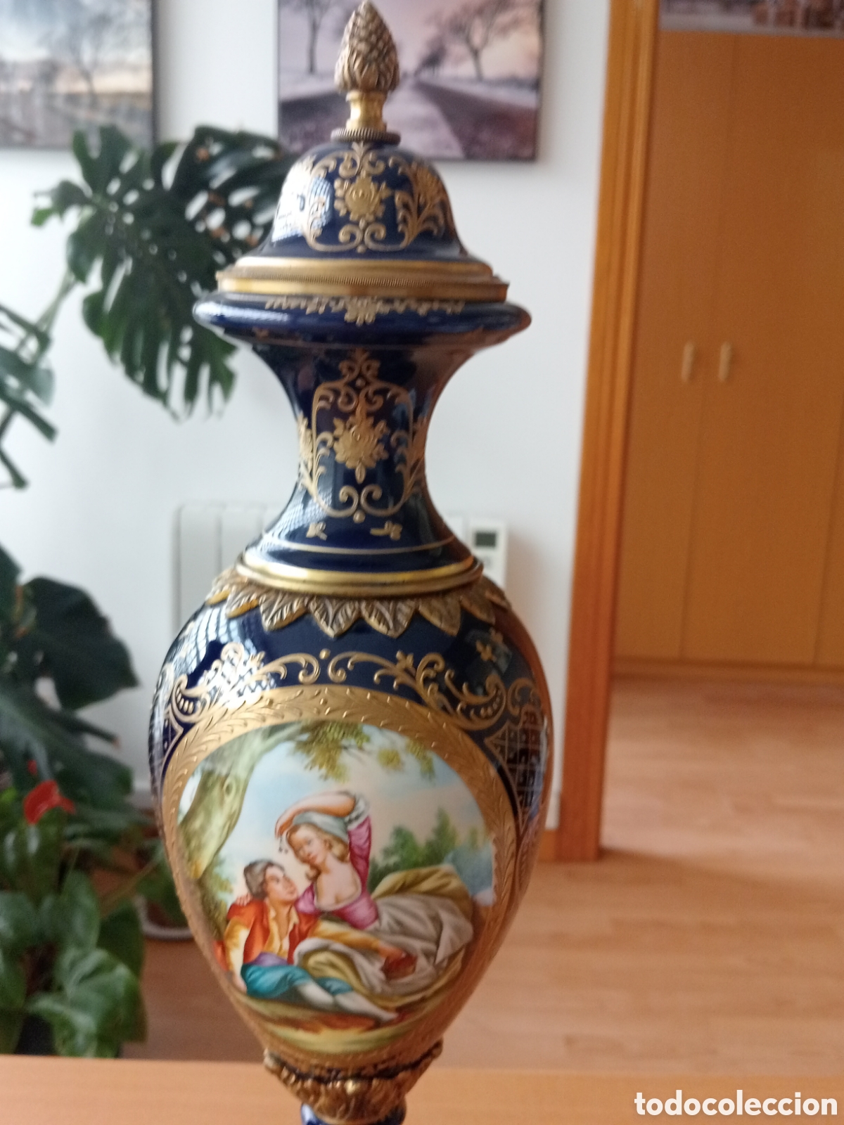 Otros objetos de arte: Jarrones tipo Sevres - Foto 9