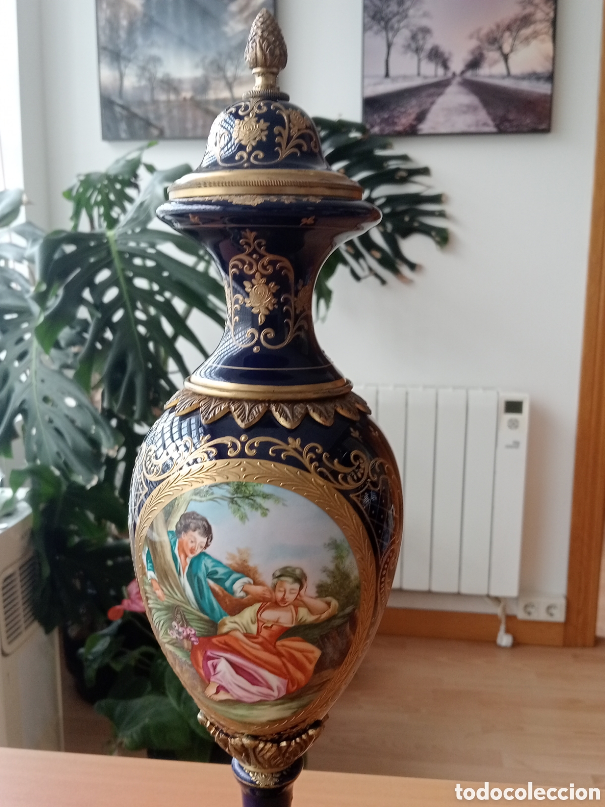 Otros objetos de arte: Jarrones tipo Sevres - Foto 14