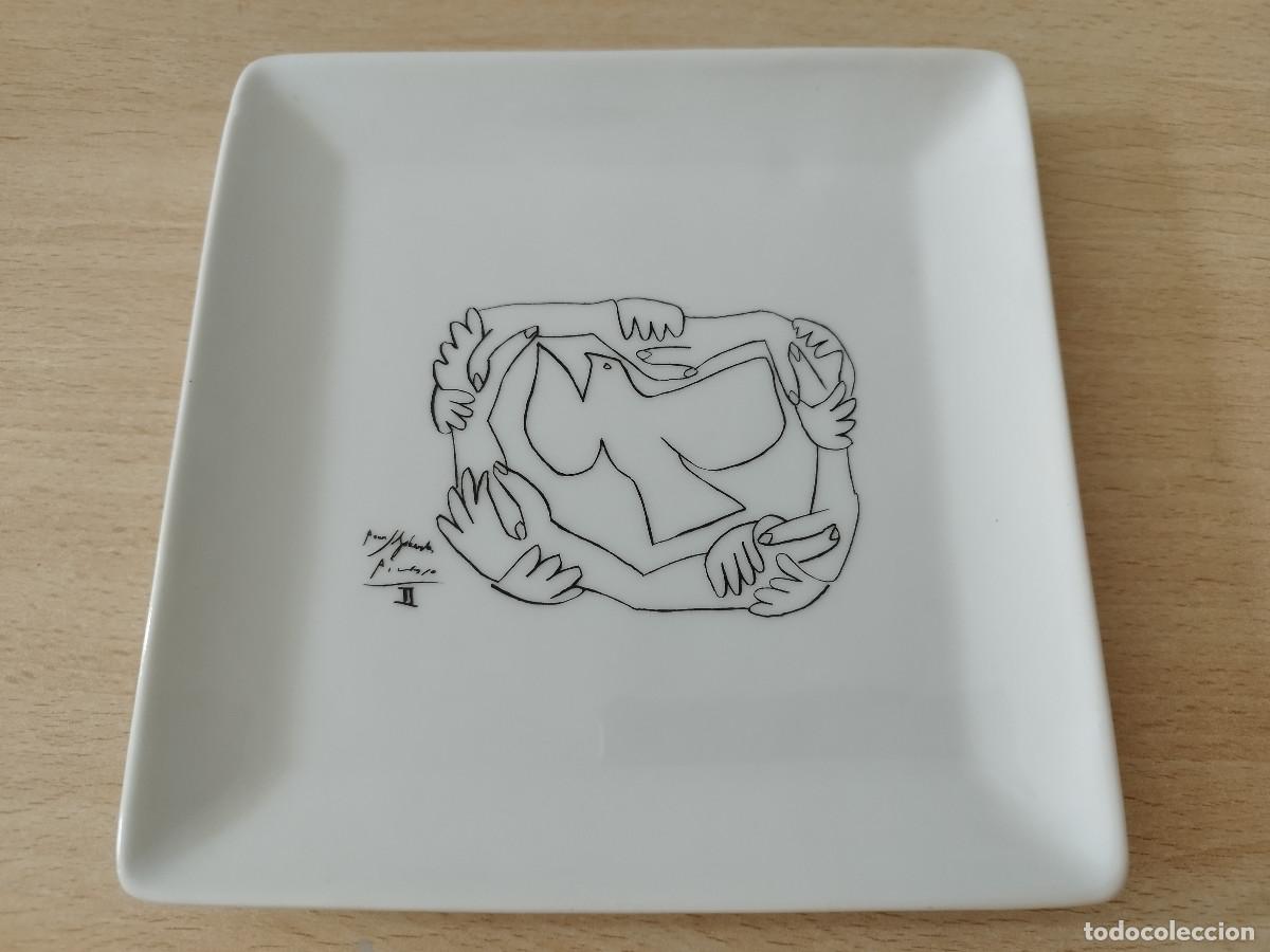 Otros Objetos de Arte: Bandeja Picasso XL Art A&ntilde;o 2001 Succesi&oacute;n Picasso Barcelona Reproducci&oacute;n autorizada