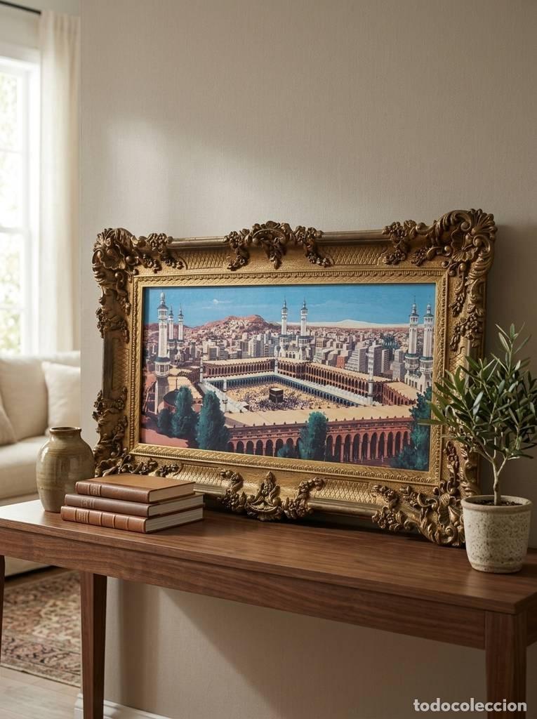 Otros Objetos de Arte: CUADRO MEZQUITA DE LA MECA