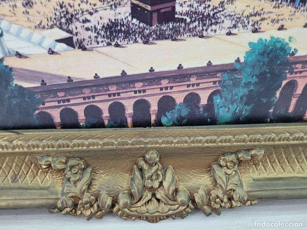 Otros objetos de arte: CUADRO MEZQUITA DE LA MECA - Foto 7
