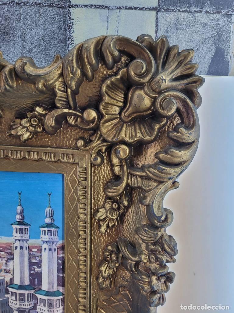 Otros objetos de arte: CUADRO MEZQUITA DE LA MECA - Foto 8