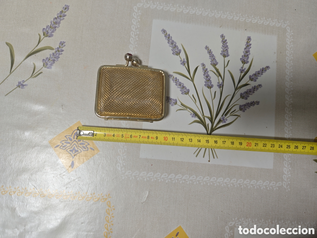 Otros objetos de arte: Bonito monedero en bronce lat&oacute;n - Foto 6
