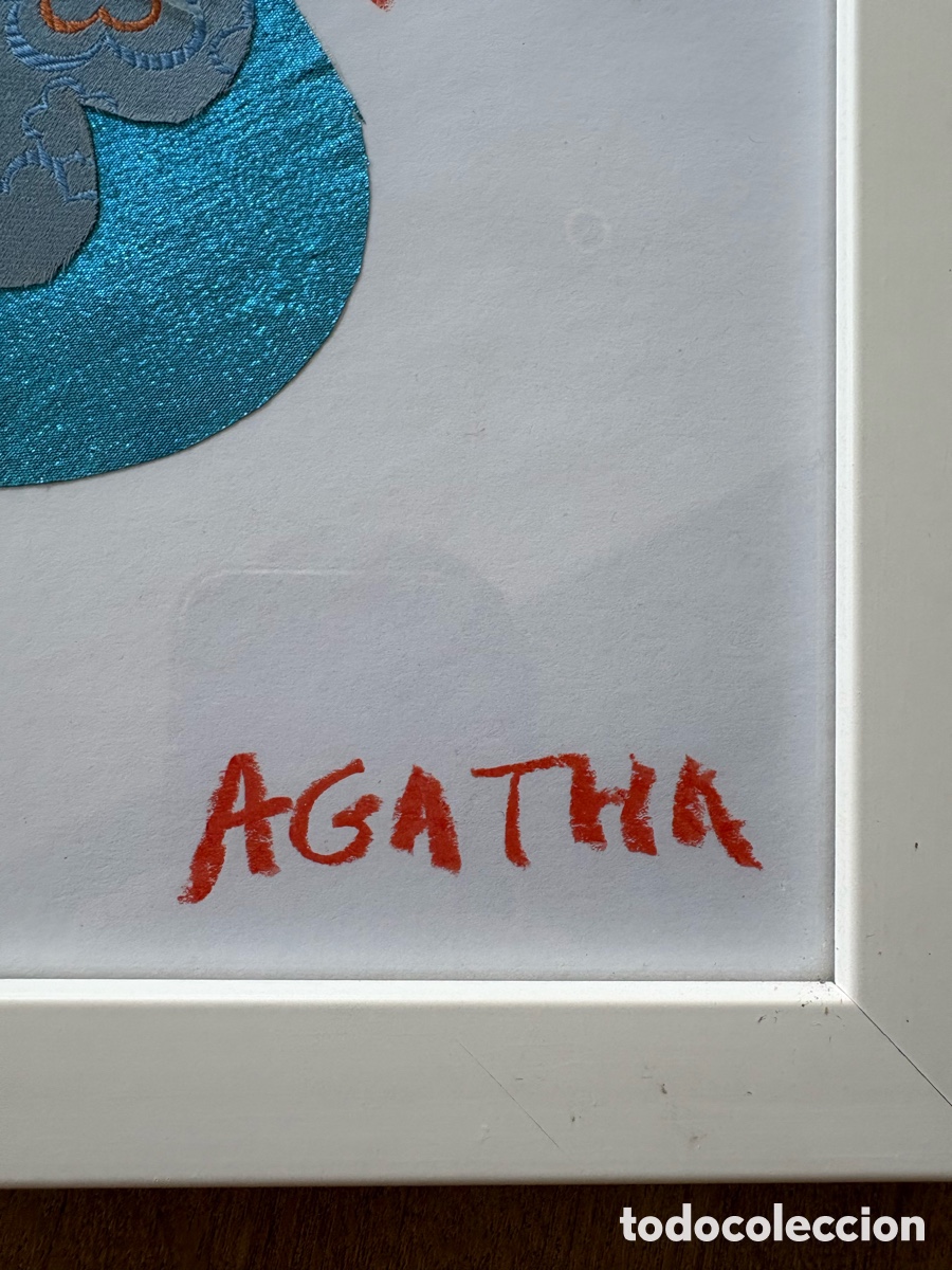Otros objetos de arte: &Aacute;gata Ruiz de la Prada. Collage original - Foto 2