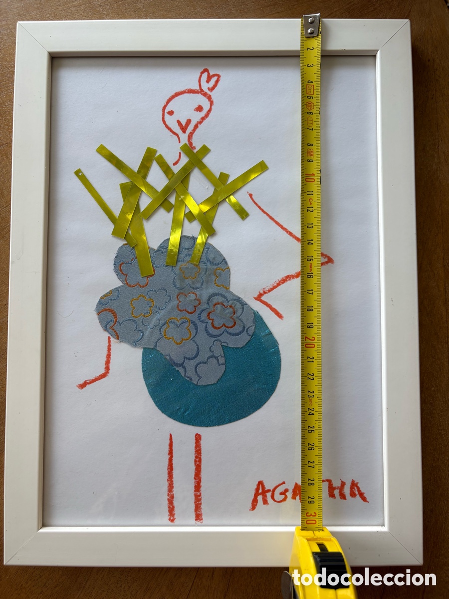 Otros objetos de arte: &Aacute;gata Ruiz de la Prada. Collage original - Foto 5