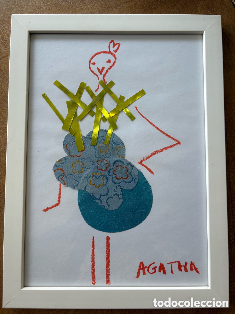 Otros Objetos de Arte: &Aacute;gata Ruiz de la Prada. Collage original