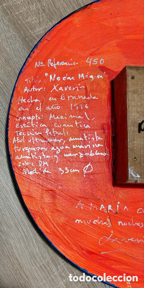 Otros objetos de arte: Obra &rdquo;Noche estrellada&rdquo; de Xaverio - Foto 2